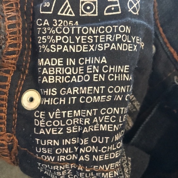 URBAN Outfitters BDG CIGARETTE MID-RISE JEANS size 26/30 - Picture 12 of 12